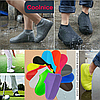 Силиконовые, водонепроницаемые чехлы-бахилы для обуви. ПРОЗРАЧНЫЕ. Размер: S, M, L, фото 5
