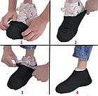 Силиконовые, водонепроницаемые чехлы-бахилы для обуви. ПРОЗРАЧНЫЕ. Размер: S, M, L, фото 10