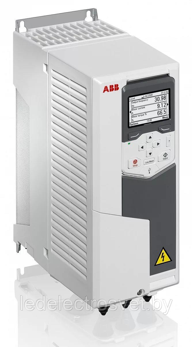 Преобразователь частоты ACS580-01-02A7-4+J400, 400VAC, 2.6A, 0.75kW, IP21, корп.R1 - фото 1 - id-p163596949