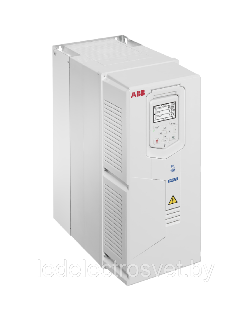 Преобразователь частоты ACS580-01-039A-4+J400, 400VAC, 38A, 18.5kW, IP21, корп.R3