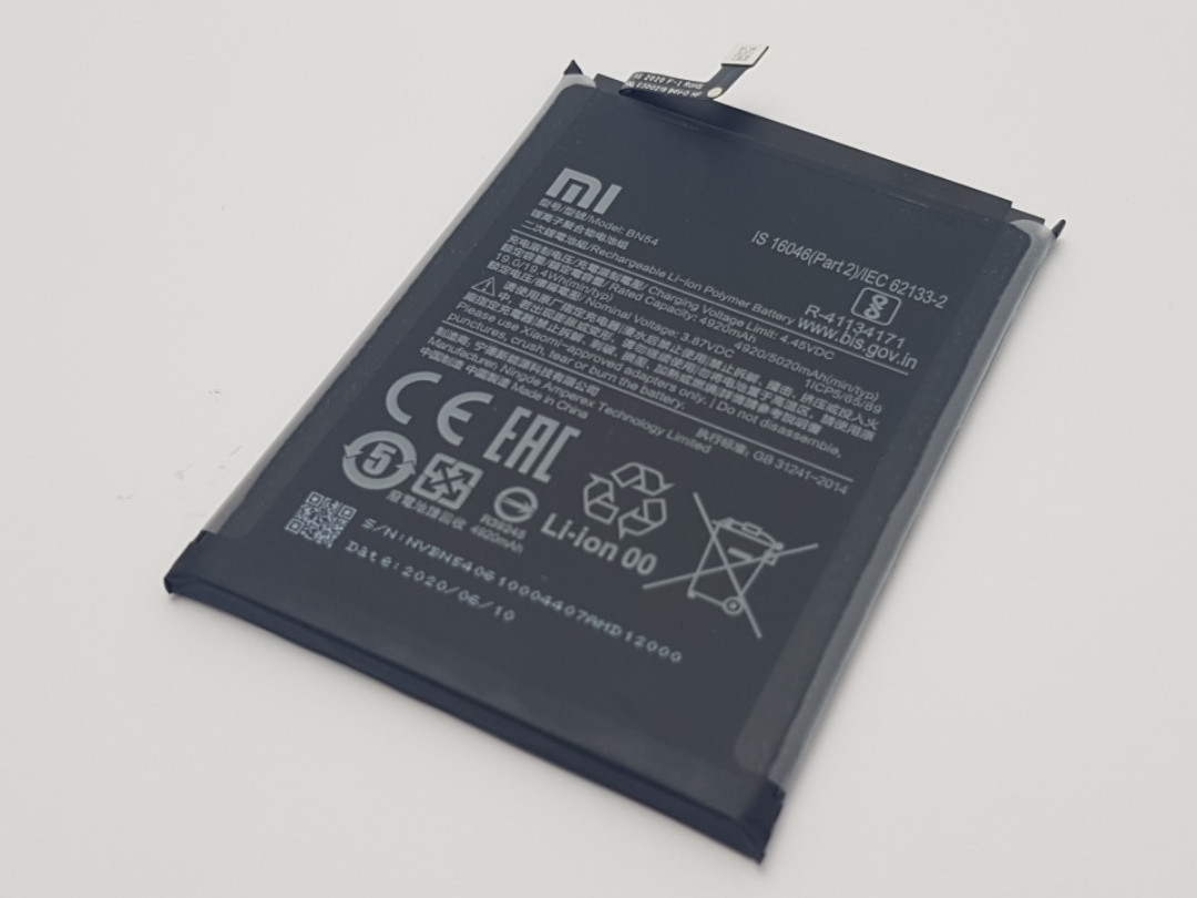 Xiaomi Redmi Note 9 - Замена аккумулятора (BN54, 4900 mAh), Profit