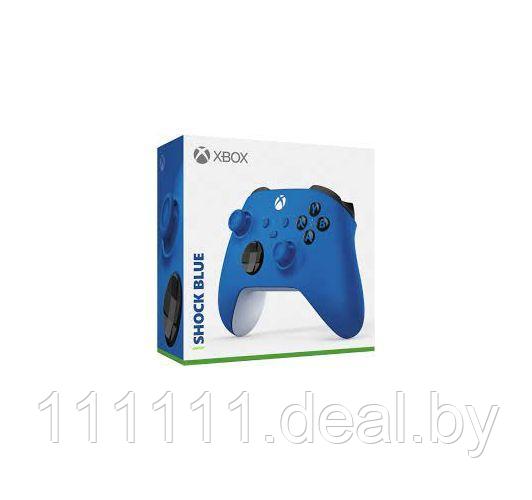 Геймпад Microsoft Xbox One S/X Wireless Controller Rev 3 SHOCK BLUE - фото 1 - id-p163878686