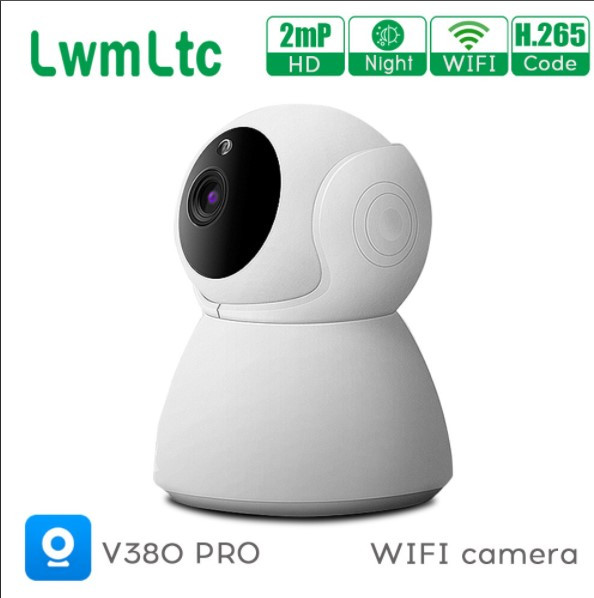 Поворотная WiFi смарт камера видеонаблюдения V380, фото 1
