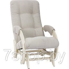 Кресло-качалка глайдер Импэкс модель 68 дуб шампань, Verona light grey