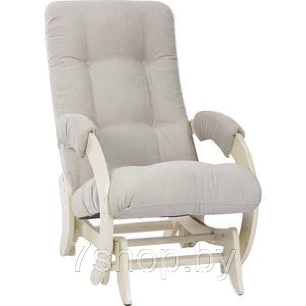 Кресло-качалка глайдер Импэкс модель 68 дуб шампань, Verona light grey - фото 1 - id-p163903047