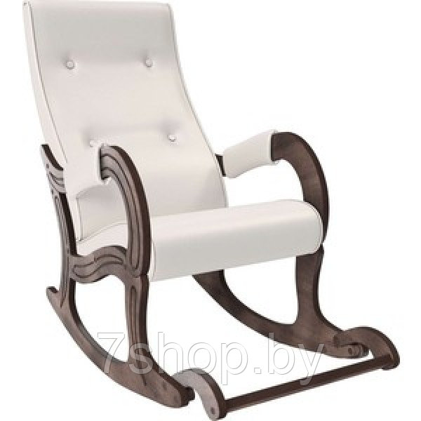 Кресло-качалка Мебель Импэкс Модель 707 орех антик, к/з Mango 002 - фото 1 - id-p163903071