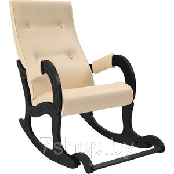 Кресло-качалка Мебель Импэкс Модель 707 венге, к/з Polaris Beige - фото 1 - id-p163903095