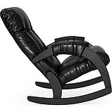 Кресло-качалка Импэкс модель 67 Vegas lite black/венге, фото 2
