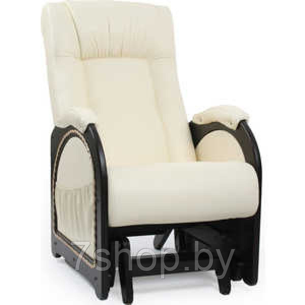 Кресло-качалка Импэкс Модель 48 каркас венге с лозой, обивка Dundi 112 - фото 1 - id-p163903131