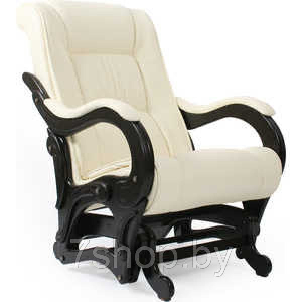 Кресло-качалка Импэкс Модель 78 венге, обивка Dundi 112 - фото 1 - id-p163903135