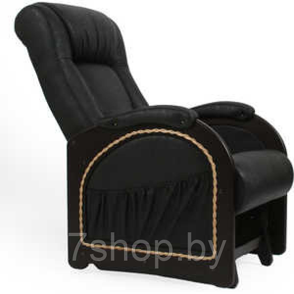 Кресло-качалка Импэкс Модель 48 венге каркас венге с лозой, обивка Dundi 109 - фото 2 - id-p163903141