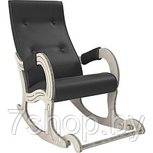 Кресло-качалка Мебель Импэкс Модель 707 дуб шампань/патина, к/з Dundi 109