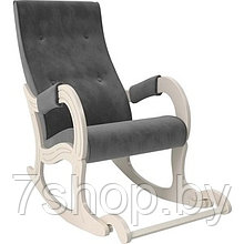 Кресло-качалка Мебель Импэкс Модель 707 дуб шампань/ Verona antrazite grey