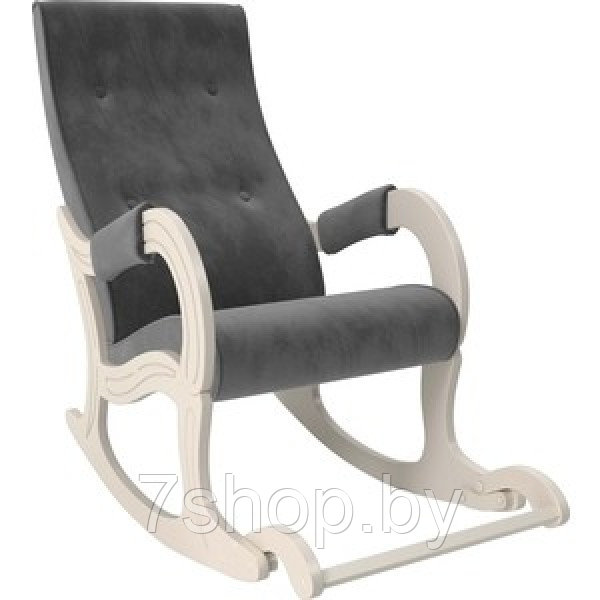 Кресло-качалка Мебель Импэкс Модель 707 дуб шампань/ Verona antrazite grey - фото 1 - id-p163903149