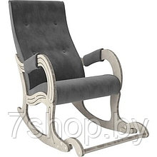 Кресло-качалка Мебель Импэкс Модель 707 дуб шампань/патина/ Verona antrazite grey