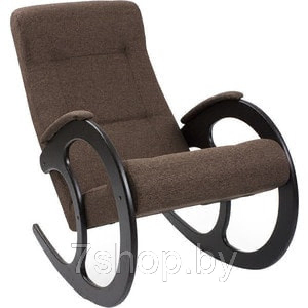 Кресло-качалка Импэкс Модель 3 венге, обивка Malta 15 А - фото 1 - id-p163903164
