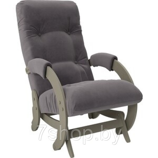 Кресло-качалка Импэкс Модель 68 серый ясень ткань Verona antrazite grey - фото 1 - id-p163903171