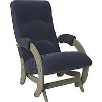 Кресло-качалка Импэкс Модель 68 серый ясень ткань Verona denim blue