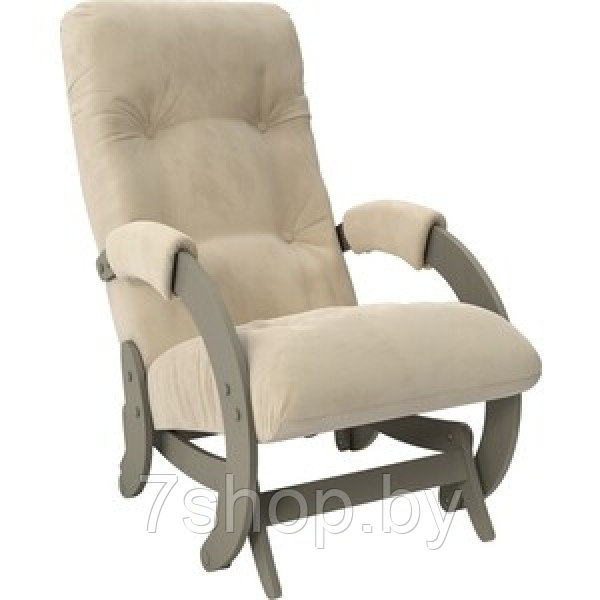 Кресло-качалка Импэкс Модель 68 серый ясень ткань Verona vanilla - фото 1 - id-p163903208