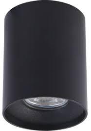 Светильник Modern GU10 MAX50W D80*100mm, IP20, алюминий, белый, черный, фото 2