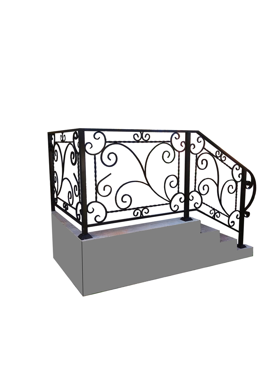 Перила кованые №23