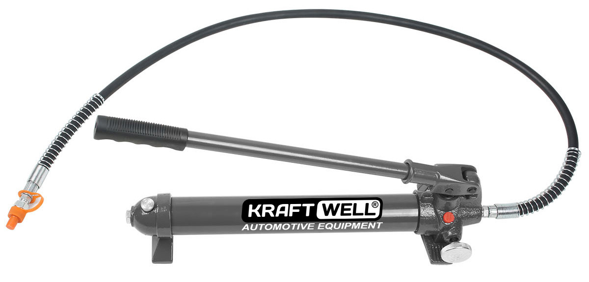 KraftWell KRWHP30 Насос гидравлический ручной 30 т - фото 1 - id-p163948228