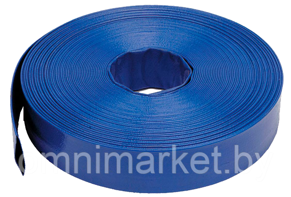 Шланг ПВХ Gardana 32 мм (1¼") для дренажно-фекальных насосов, синий - фото 3 - id-p163949133