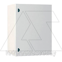 Корпус моноблочный серии Abacus Pro 13U 600x600x600мм (ВxШxГ) c двумя фронтальными 19" профилями, RAL7035, IP6