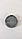 Заглушка литого диска SAAB 62/59мм черная хром с кольцом, фото 2