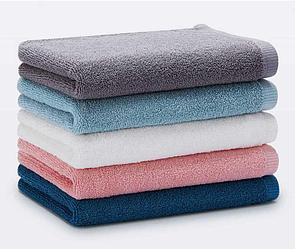 Мягкое полотенце Xiaomi Youpin Zajia Cotton Towel (white, blue)