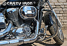 Дуги HONDA VT400, VT600, VT750 Shadow Spirit, Shadow Slasher до 2007. "CRAZY IRON", фото 3