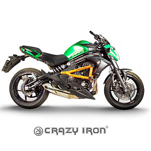 Защита RACE RAIL DAMPER KAWASAKI ER-6N от `12- "CRAZY IRON"