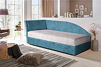 Кровать Алиса с боковым щитом (встроенный матрас, пружинный блок) ZMF