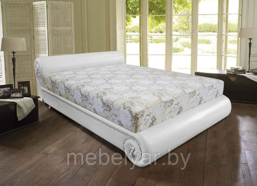 Кровать Турчанка (встроенный матрас 180х200 см., независимый пружинный блок+кокос) ZMF - фото 1 - id-p163967148