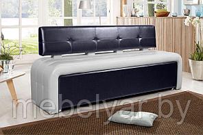 Кухонный диван Оскар-2 (серо-черный) ZMF