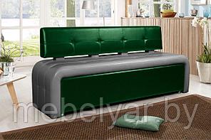 Кухонный диван Оскар-2 (графит-изумрд) ZMF