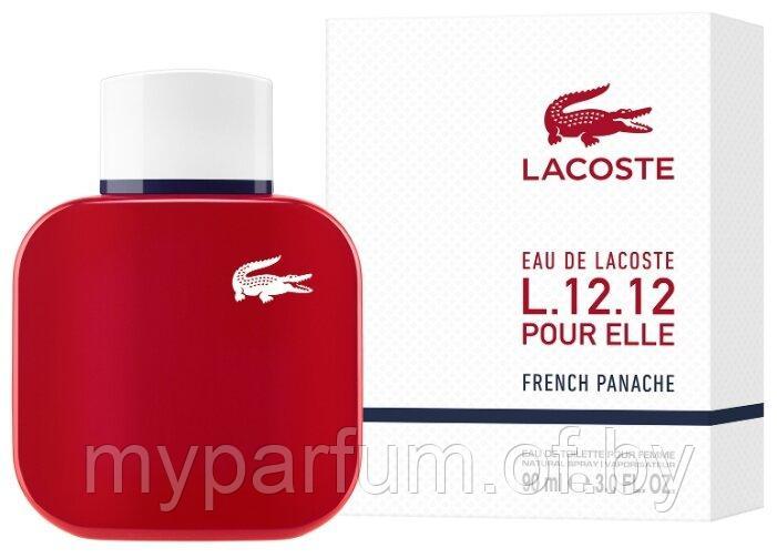 Женская туалетная вода Lacoste L.12.12 Pour Elle French Panache edt 90ml - фото 1 - id-p163969439