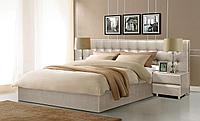 Кровать Моника (встроенный матрас 160х200 см, пружинный блок) ZMF