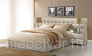 Кровать Моника (встроенный матрас 160х200 см, пружинный блок) ZMF