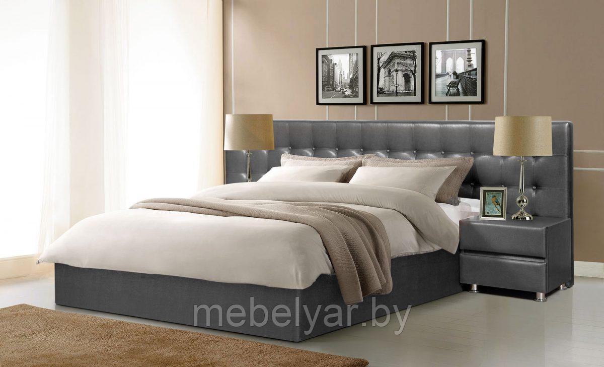 Кровать Моника (встроенный матрас 180х200 см., независимый пружинный блок) ZMF