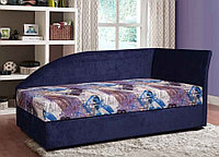 Кровать Алиса с боковым щитом (встроенный матрас, ППУ) ZMF