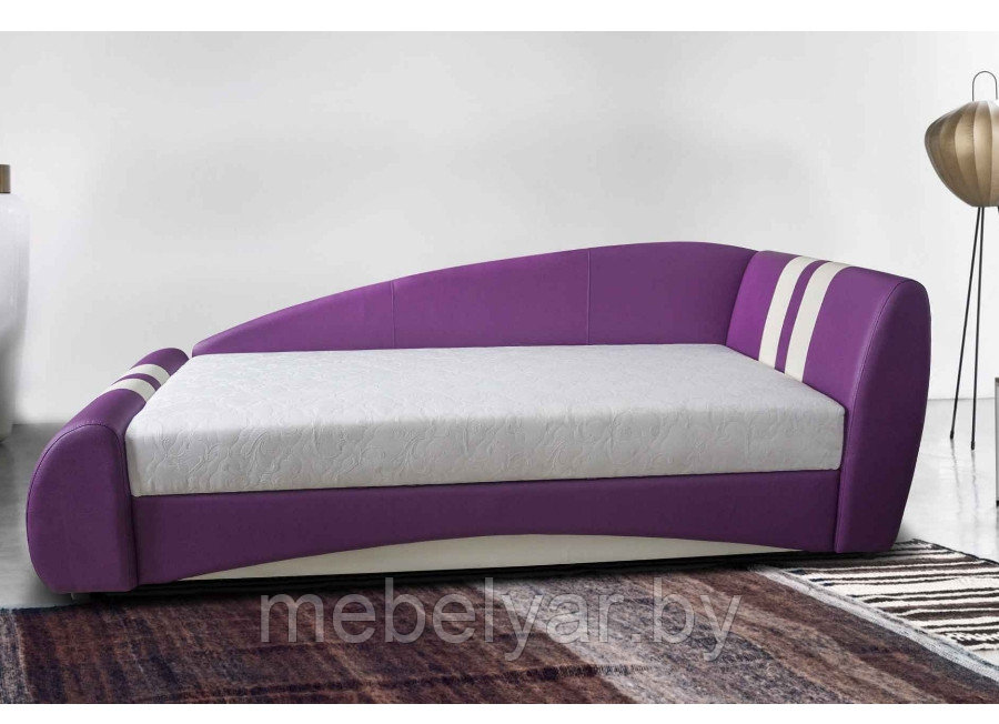 Кровать Элис (встроенный матрас, пружинный блок) ZMF