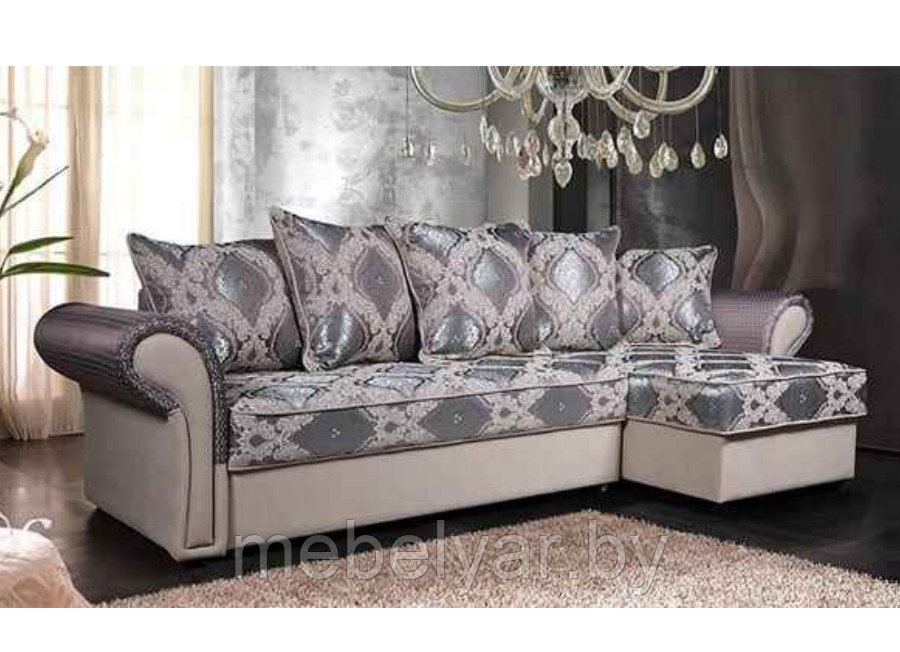 Угловой диван раскладной Торонто (пружинный блок) ZMF - фото 1 - id-p163967514