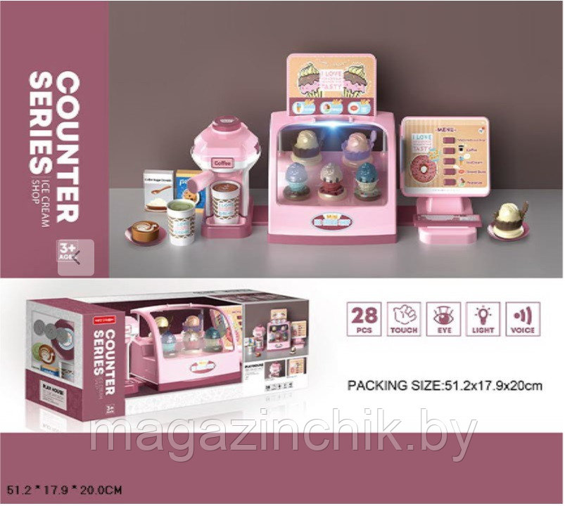 Игровой набор Магазин сладостей 1181, свет, звук, 28 предметов - фото 1 - id-p163975744