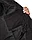 Куртка "СИРИУС-БЕЗОПАСНОСТЬ" зимняя удлиненная, черная, фото 3