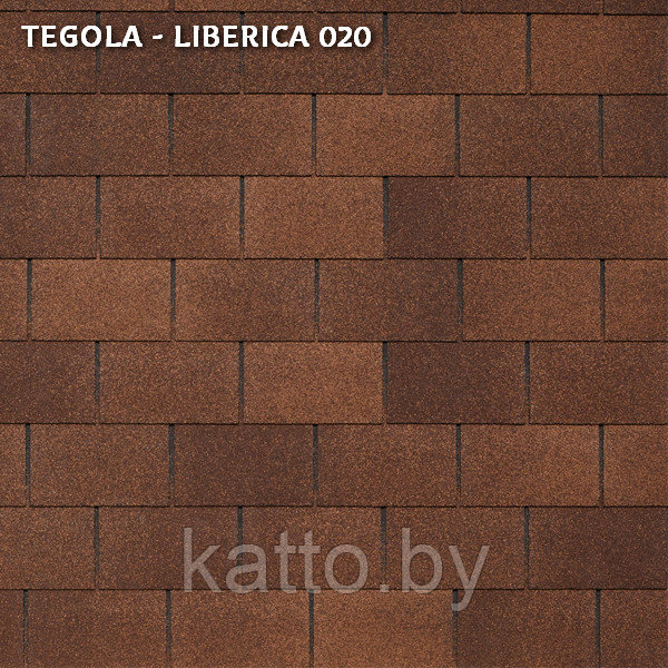 Битумная черепица TEGOLA RECTANGULAR, Liberica 020