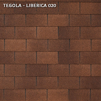 Битумная черепица TEGOLA RECTANGULAR, Liberica 020