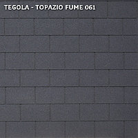 Битумная черепица TEGOLA RECTANGULAR, Topazio Fumé 061