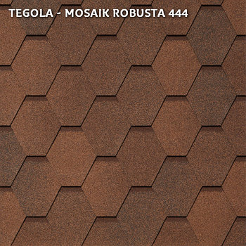 Битумная черепица TEGOLA MOSAIK, Robusta 444