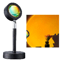 Светодиодная лампа с эффектом заката Sunset Lamp, фото 3